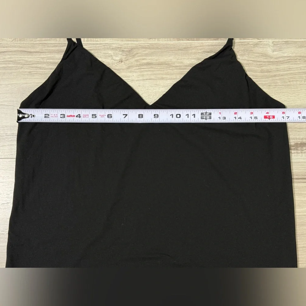 White House Black Market Black Spaghetti-Strap Cami - Picture 4 of 6